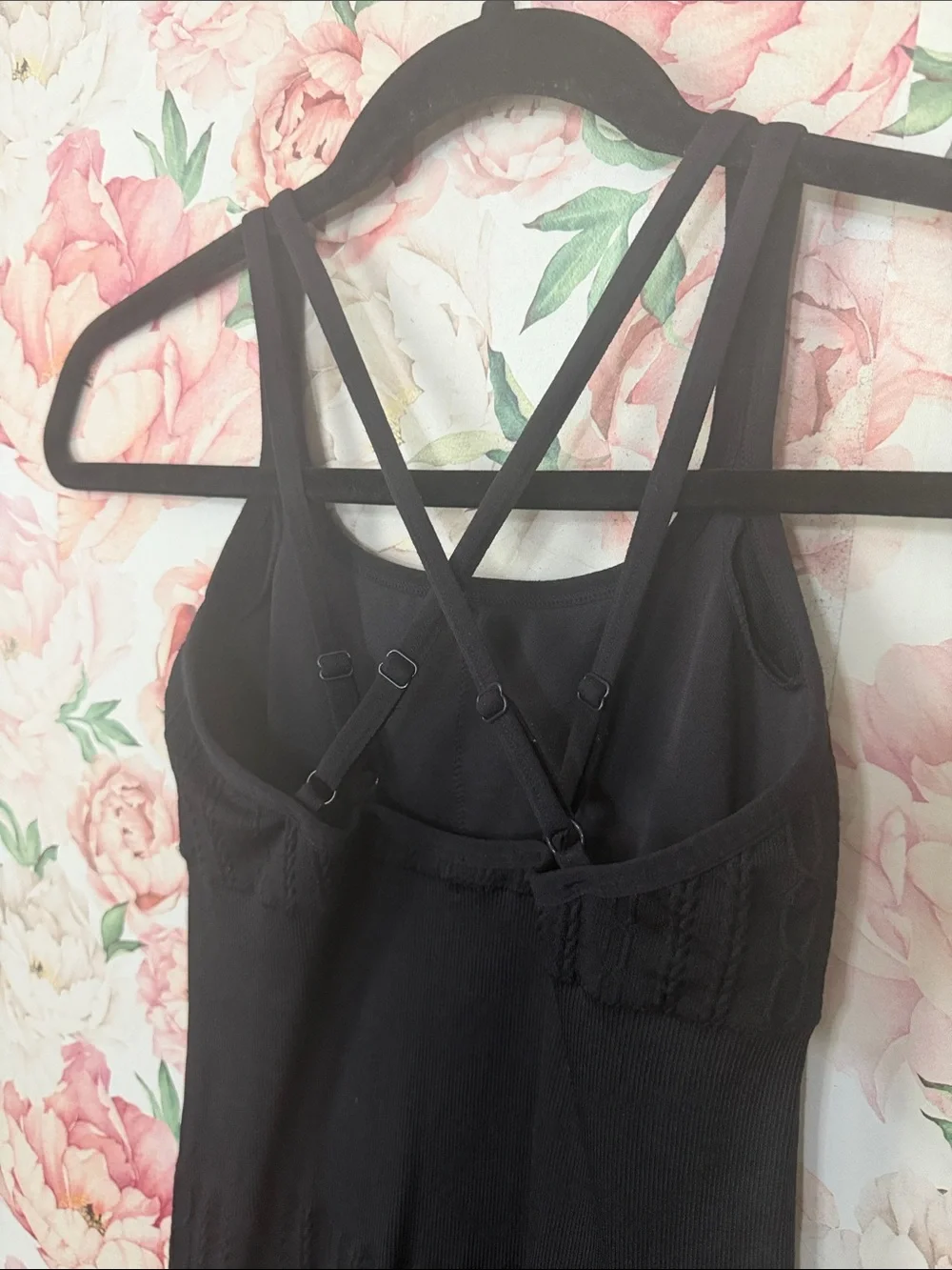 EUC Alo Yoga Seamless Cable Knit Jumpsuit One Piece Black size XXS